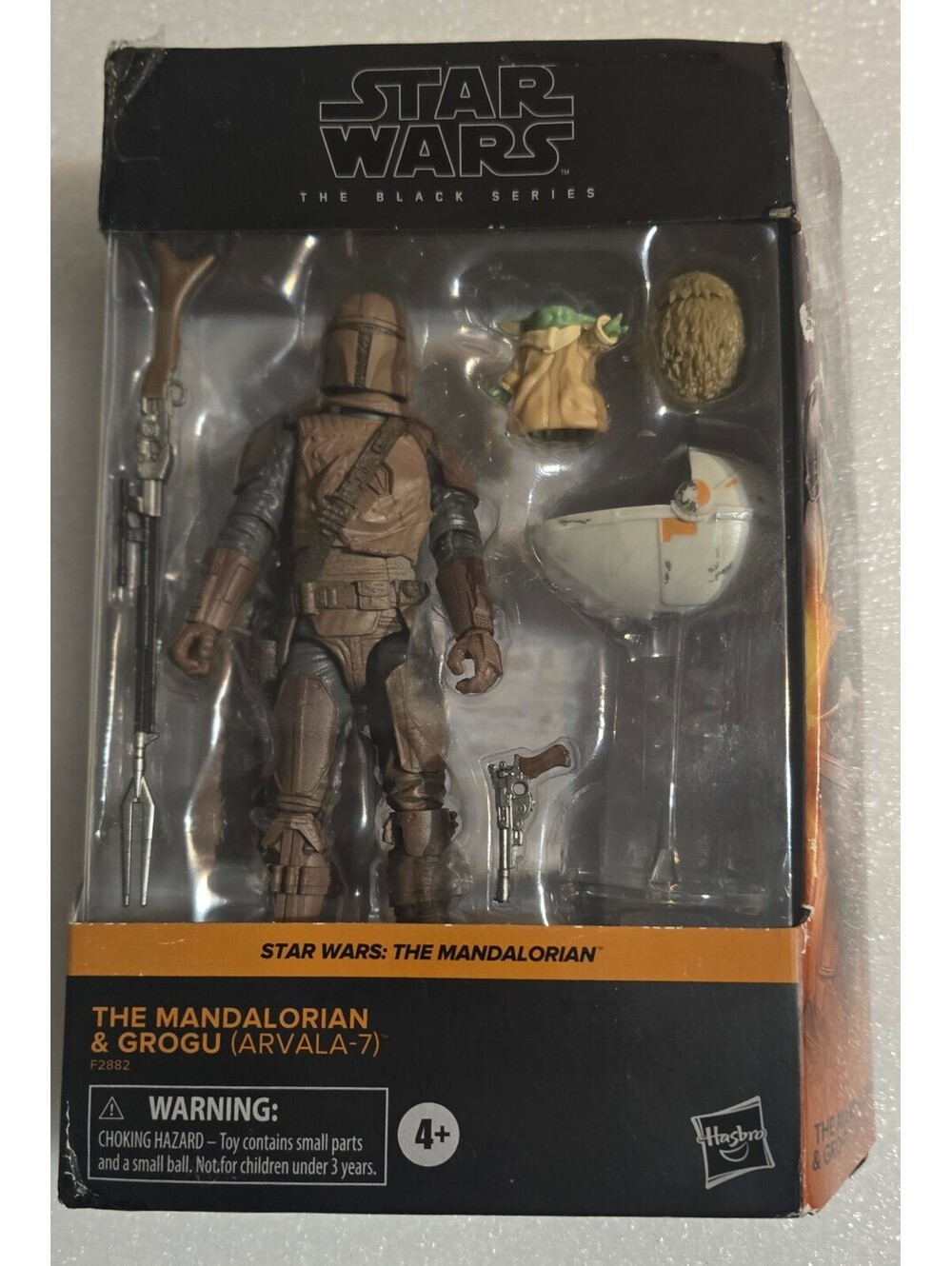 Hasbro Star Wars Black Series 6β The Mandalorian & Grogu (ARVALA-7) Sealed